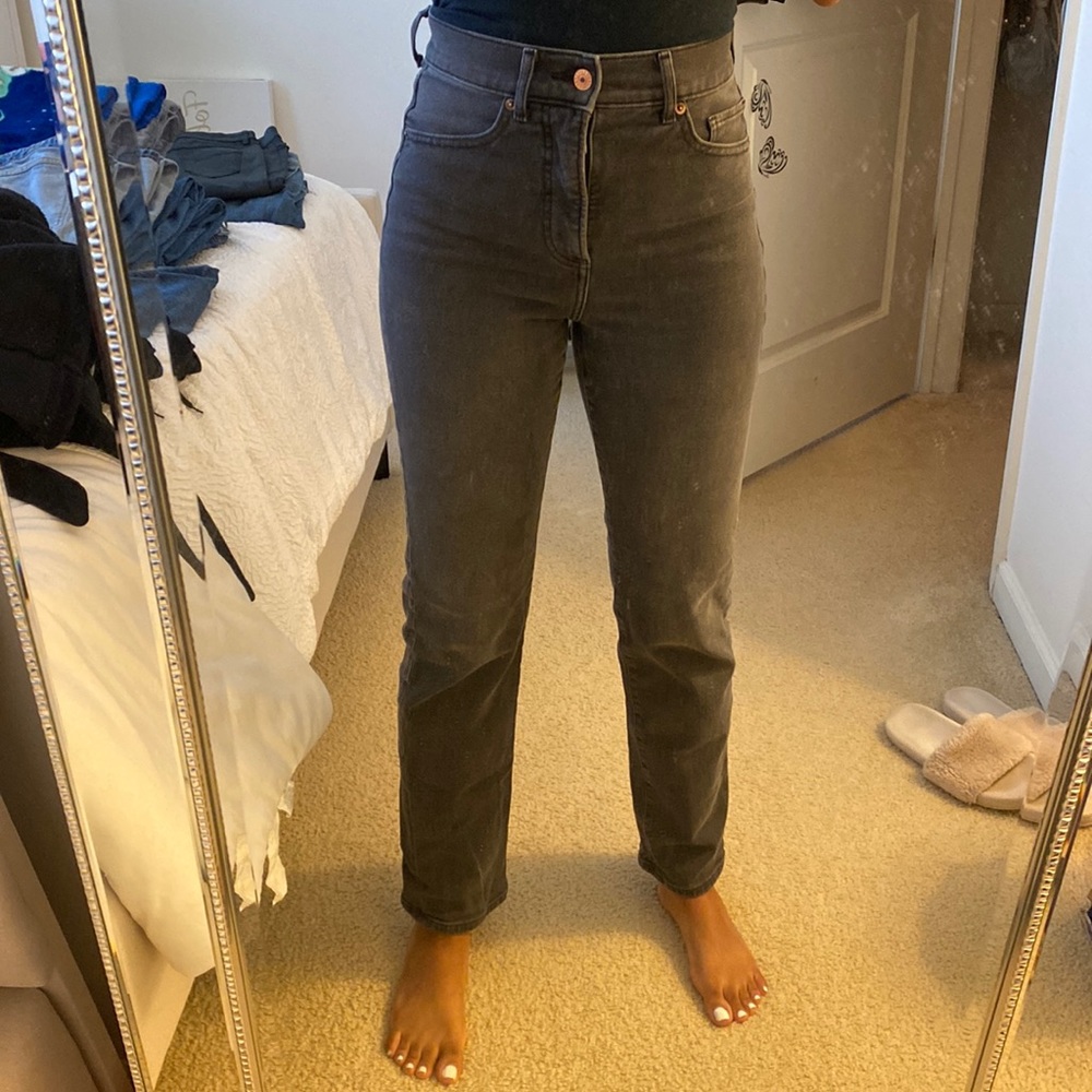 Express Modern Straight Jeans